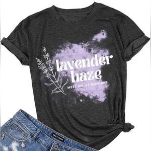 Taylor Swift Eras Tour Lavender Haze Meet Me At Midnight Swiftie T Shirt Album